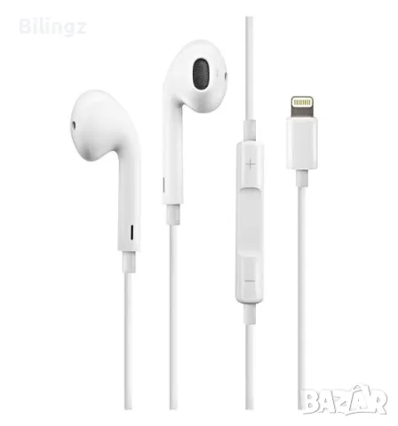 Оригинални слушалки на Apple Earpods с Lightning Hands Free за Iphone