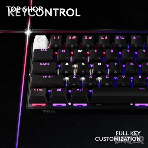 Logitech G PRO X 60 LIGHTSPEED безжична гейминг механична клавиатура, снимка 7 - Клавиатури и мишки - 49944911