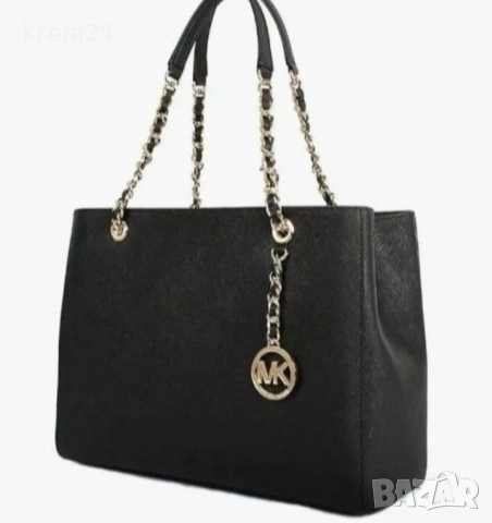 Michael Kors Saffiano Susannah tote дамска чанта, снимка 2 - Чанти - 52575504