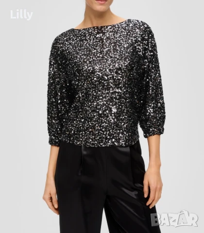 Блуза с паети 