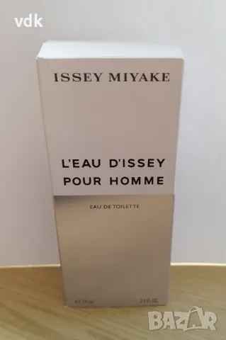 Issey Miyake L`Eau d`Issey - Eau de Toilette за мъже x 75 мл.  , снимка 3 - Мъжки парфюми - 49037946