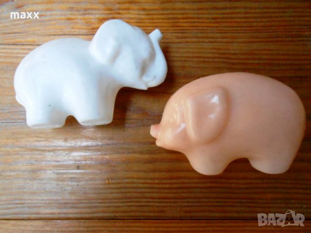детска играчка слончета и прасенца различни цветове к-т 2 бр., снимка 1