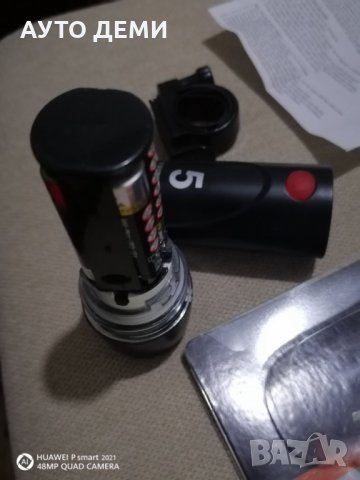 Висококачествен водоустойчив 2 в 1 фар за колело велосипед триколка сертификат СЕ, снимка 4 - Аксесоари за велосипеди - 34278484