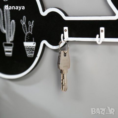 2019 Декоративна закачалка за ключове Кактуси, снимка 3 - Закачалки - 32032787