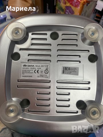 Нова Машина за захарен памук Ariete / Машина за памучна ВАТА ARIETE 2973, снимка 10 - Други - 44172802