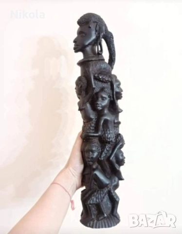 Африканска фигурална скулптура-Дървото на живота, абанос. 