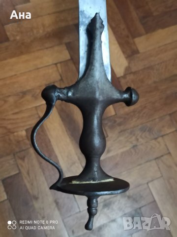 Стар индо-персийски тулвар ( сабя)18 век , снимка 5 - Антикварни и старинни предмети - 40009434