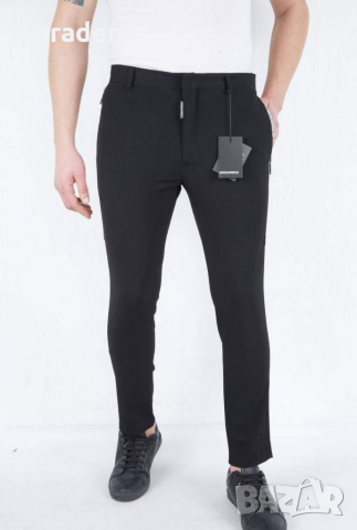 Мъжки спортно-елегантен панталон Dsquared 2, снимка 6 - Панталони - 36501151