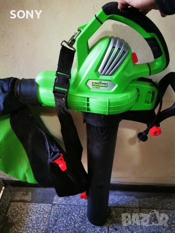 Електрически листосъбирач/духалка Florabest FLS 3000 B3. 