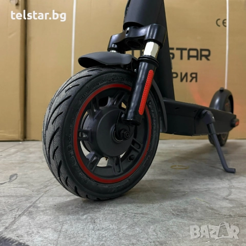 Сгъваема електрическа тротинетка TELSTAR MAX G30 – 10" / 36V 12Ah / 550W със задно предаване и гуми , снимка 10 - Мотоциклети и мототехника - 52429492