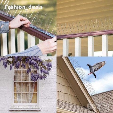 Нова защитна ограда от Неръждаема стомана с метални шипове 1,5 метра, снимка 5 - Други - 33783850