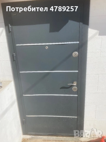 Врата антрацит с термо мост, снимка 2 - Други - 54119145