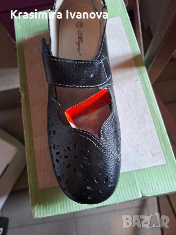 нови обувки Мегияс естествена кожа , снимка 5 - Дамски ежедневни обувки - 54209148