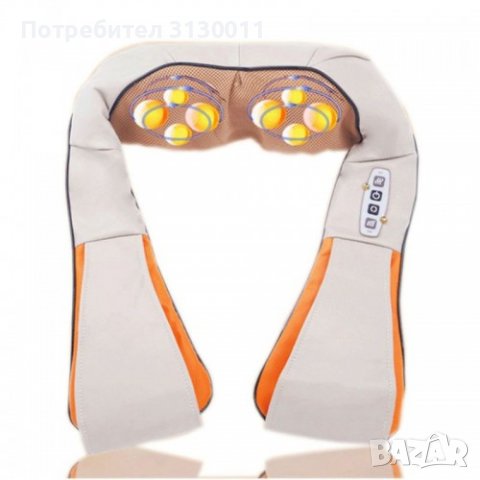 !!!█▬█ █ ▀█▀ Нови модели 2022 16 глави Черен,Сив и Меден Шиацу масажор-масаж с 6 копчета , снимка 13 - Масажори - 37000846