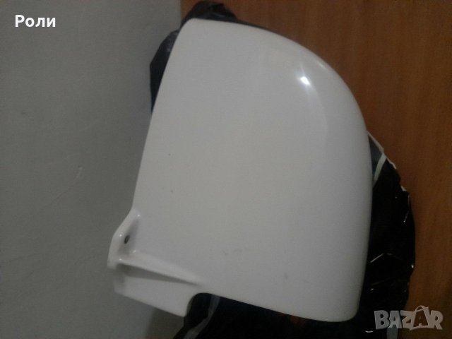 Бял порцеланов Полупиедестал /полуботуш/ на Видима Идеал неупотребяван, снимка 2 - Мивки - 31752339