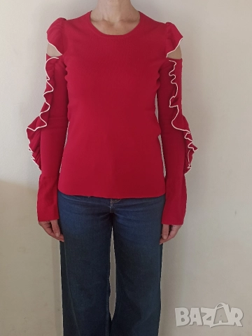 Дамска блуза Maje, снимка 7 - Блузи с дълъг ръкав и пуловери - 52825735