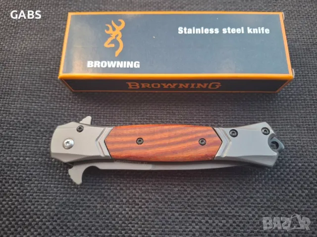 Сгъваем джобен нож Browning,FA 52, снимка 3 - Ножове - 49493018