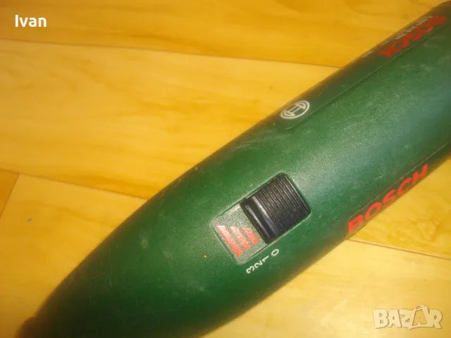 ШВЕЙЦАРСКО ОРИГИНАЛНО ЕЛ. ДЛЕТО МАШИНА ШАБЪР С 3 СКОРОСТИ 180 ВАТА BOSCH  PSE180E 2003г. за стъргане, снимка 4 - Други инструменти - 55710659