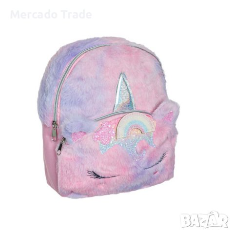 Детска раница Mercado Trade, За момичета, Еднорог, Лилав, снимка 2 - Кенгура и ранички - 42180527