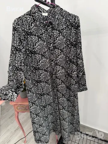 Дълга красива рокля в размер М, снимка 15 - Рокли - 48428429