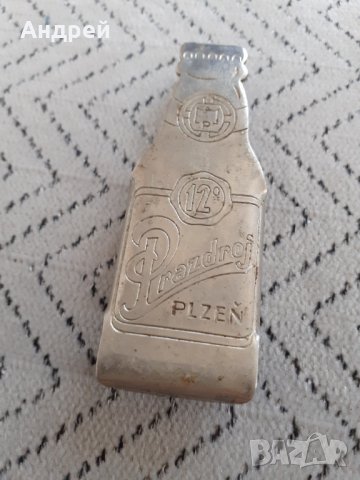 Стара отварачка Prazdroj Plzen, снимка 2 - Други ценни предмети - 31341501