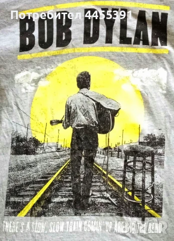 Тениска Bob Dylan.1979, снимка 3 - Тениски - 51243504