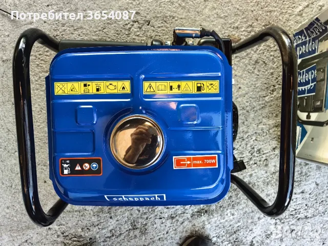 агрегат Scheppach SG1000 чисто нов, снимка 3 - Генератори - 48018265