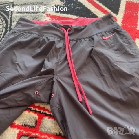 Дамски спортен панталон Nike Dri Fit размер S сив розов, снимка 3 - Къси панталони и бермуди - 53218663