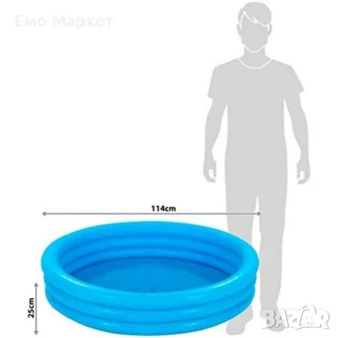 Детски надуваем басейн Intex 58426NP насладете се на летното забавление, снимка 5 - Басейни и аксесоари - 49407315
