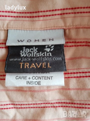 Jack Wolfskin Travel, Оригинална Риза, Размер S/M. Код 1163, снимка 4 - Ризи - 30603901