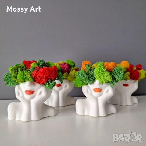 За 8-ми Март декорации със скандинавски мъх, снимка 8 - Други - 53267316