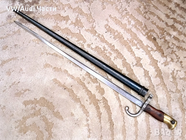 Френски щик нож байонет ГРА GRASS M1874 Waffenfabrik Steyr гръцка поръчка