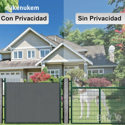 Балконска преграда/параван за 80x1000 см – водоустойчива, снимка 5 - Други стоки за дома - 53084261