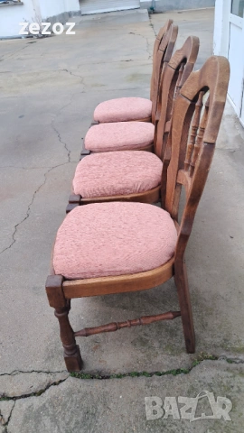 Столове масив Рустик-4 бр.№063, снимка 4 - Столове - 53208472