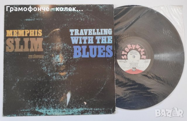 Memphis Slim ‎– Travelling With The Blues - блус джаз , снимка 3 - Грамофонни плочи - 30583468