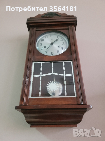 стенен механичен часовник POLARIS , снимка 3 - Антикварни и старинни предмети - 44535889