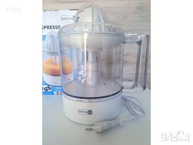 НОВА! Електрическа цитруспреса 1 литър 30W, снимка 3 - Сокоизстисквачки и цитрус преси - 42674103