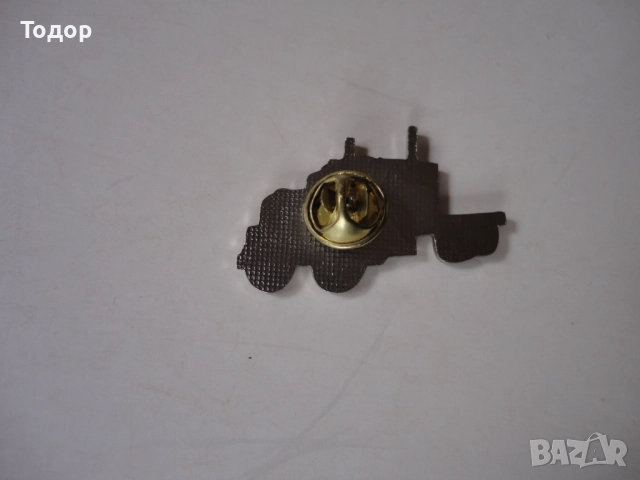 Голям бронзов знак значка камион с емайл , снимка 5 - Колекции - 52669445