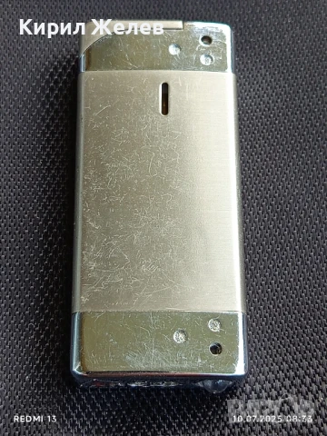 Метална запалка BULGARIA работи за КОЛЕКЦИОНЕРИ 50644, снимка 3 - Запалки - 50969832