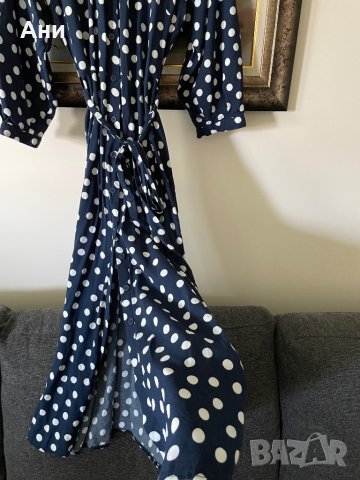 Рокля на точки, снимка 2 - Рокли - 37515021