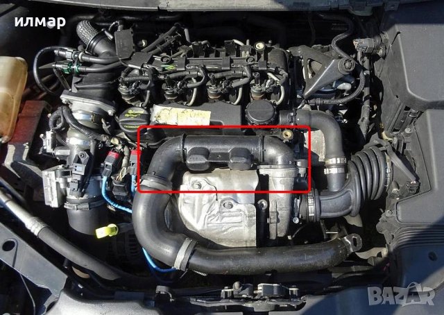 1440P2 Тръба за турбо за Ситроен Ц5 - 1.6 HDi , снимка 2 - Части - 38164289