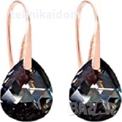 Обеци Ah! Jewellery Simulated Diamond Rose -50%, снимка 1 - Обеци - 30159081