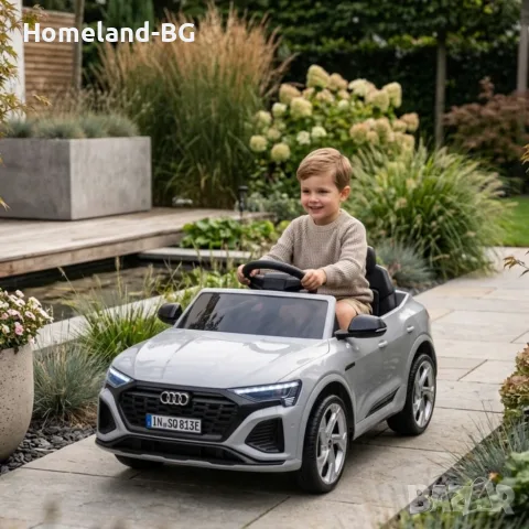Детска акумулаторна кола Audi RS Q8, 12V, Дистанционно, Музика, LED светлини и амортисьори, снимка 5 - Детски велосипеди, триколки и коли - 55767177
