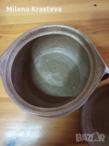 Глинен съд неизползван, снимка 2 - Съдове за готвене - 53164710