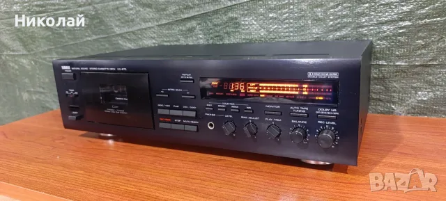 YAMAHA KX-670 – 3-Head Stereo Cassette Deck + ДИСТАНЦИОННО. Цена-239 евро , снимка 3 - Декове - 56152632