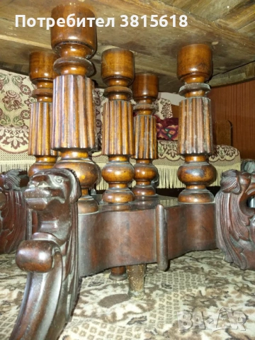 Антична маса, снимка 2 - Маси - 53059764