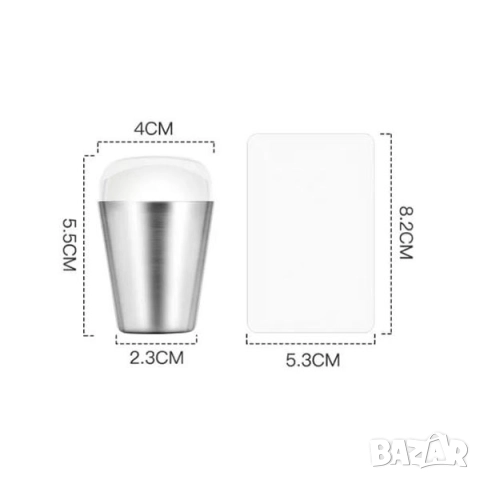 РАЗПРОДАЖБА! - Силиконов печат за нокти