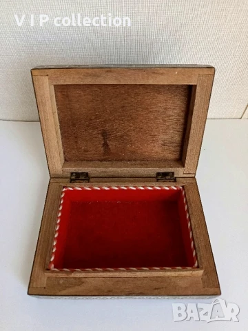 Старинна кутия Алжир ръчна изработка за пликове и друго, снимка 3 - Колекции - 51333170