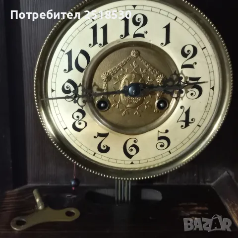 Старинен стенен часовник , снимка 2 - Антикварни и старинни предмети - 49306819