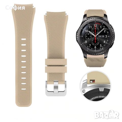 Каишка за Smart Wach Samsung Galaxy watch 22mm / Frontier / Huawei GT 2 pro / active 2 и др. НАЛИЧНО, снимка 17 - Друга електроника - 31796602